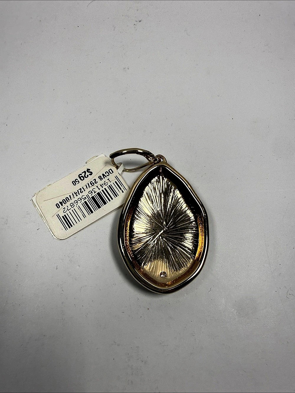 Gold-Tone Keychain Pendant NWT